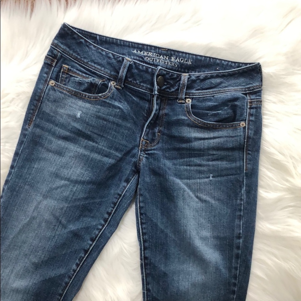 American Eagle kickboot stretch jeans!
